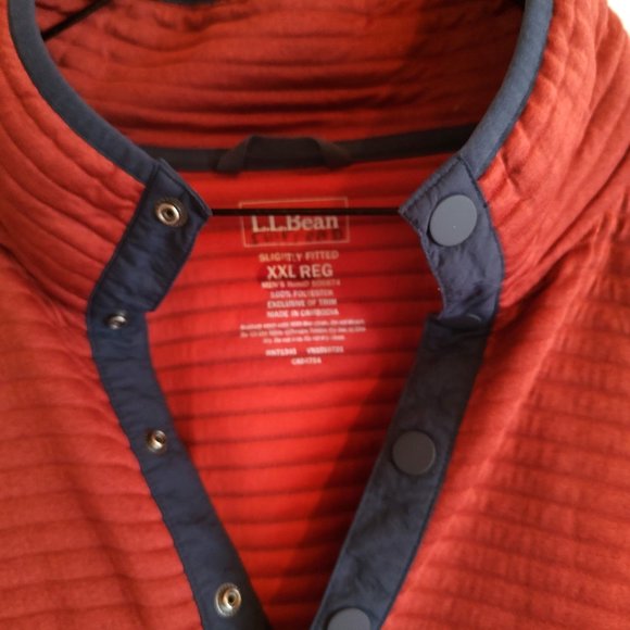 L.L. Bean Airlight 3/4 pullover - XXL - Picture 2 of 3